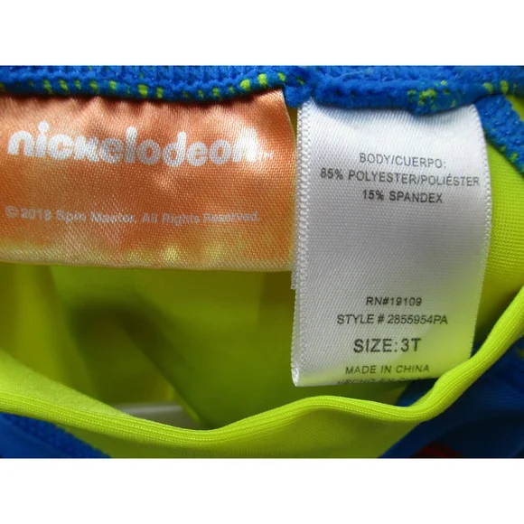 Paw Patrol Boys Swim Set 3T Trunks Shirt Chase Marshall Rubble - Picture 5 of 9